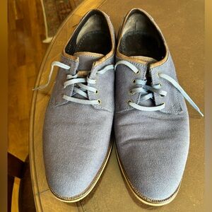 Cole Haan men’s blue linen shoes